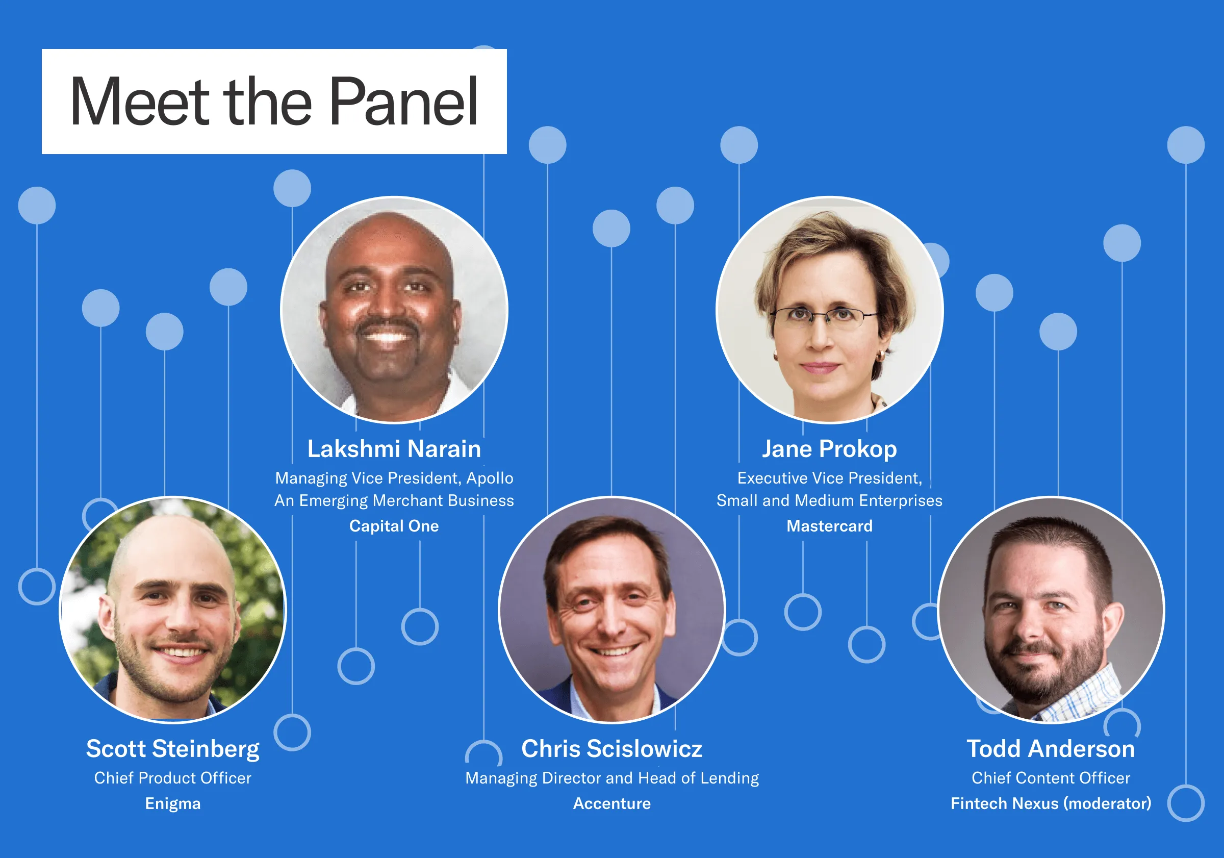 Headshots, titles and companies for the 5 experts featured in the article