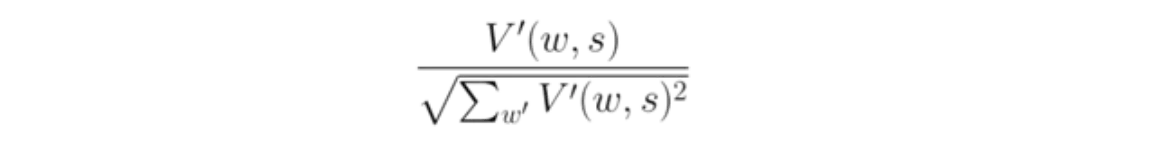 Division calculation with letters and numbers